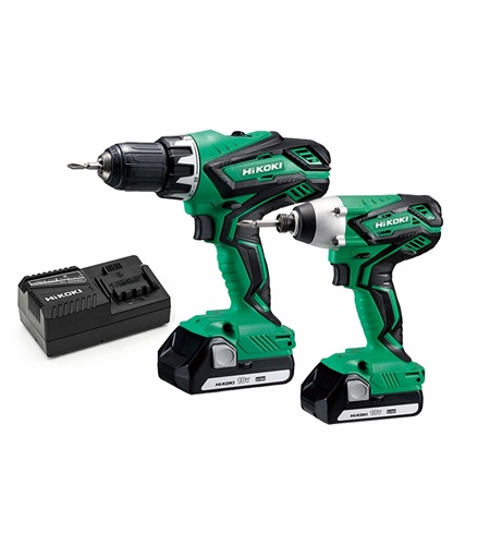 ToolRight Hikoki KC18DGLJGZ Twin Pack 18v c w 2 x 3.0ah Batteries